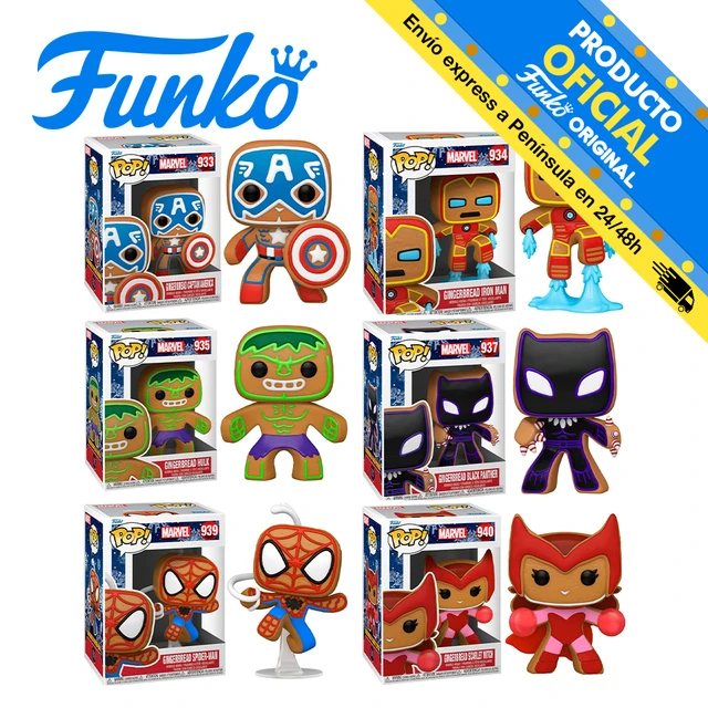 Funko Pop Marvel Navidad Galleta Jengibre Iron Man