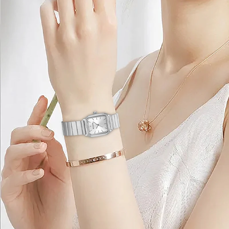 New Gold Watch Women Watchs Steel Top Luxury Brand Ladies Bracelet Watches Female Clock Montre Femme Relogio Feminino 2023