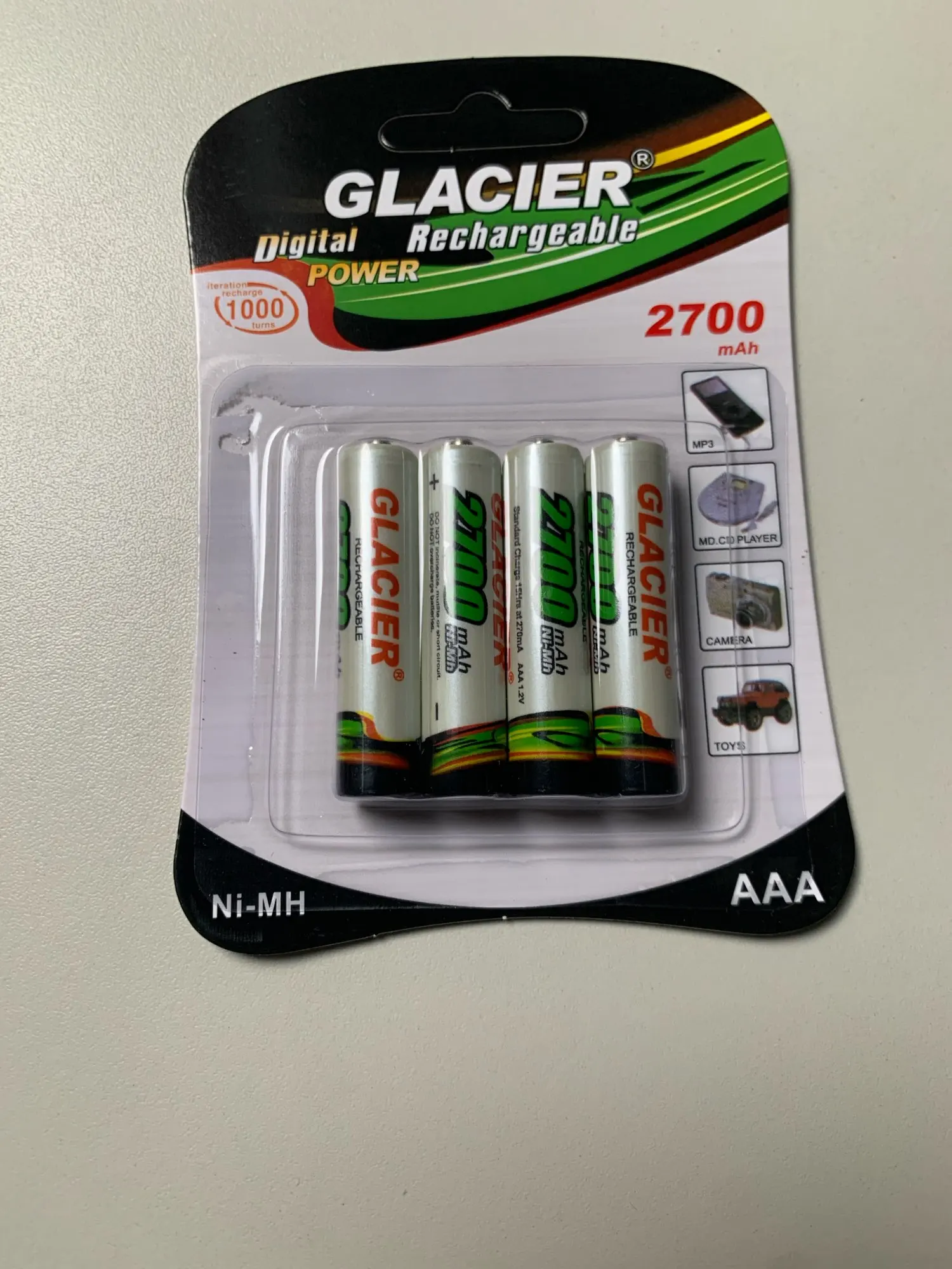 4 Pilhas Recarregável AAA 2700 No Blister Ideal Para Varios Aparelho recarregavel photo review