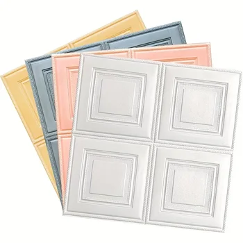 3D Self-Adhesive Wall Sticker – Waterproof 70×70cm Decorative Panels (1/5/10pcs) 1