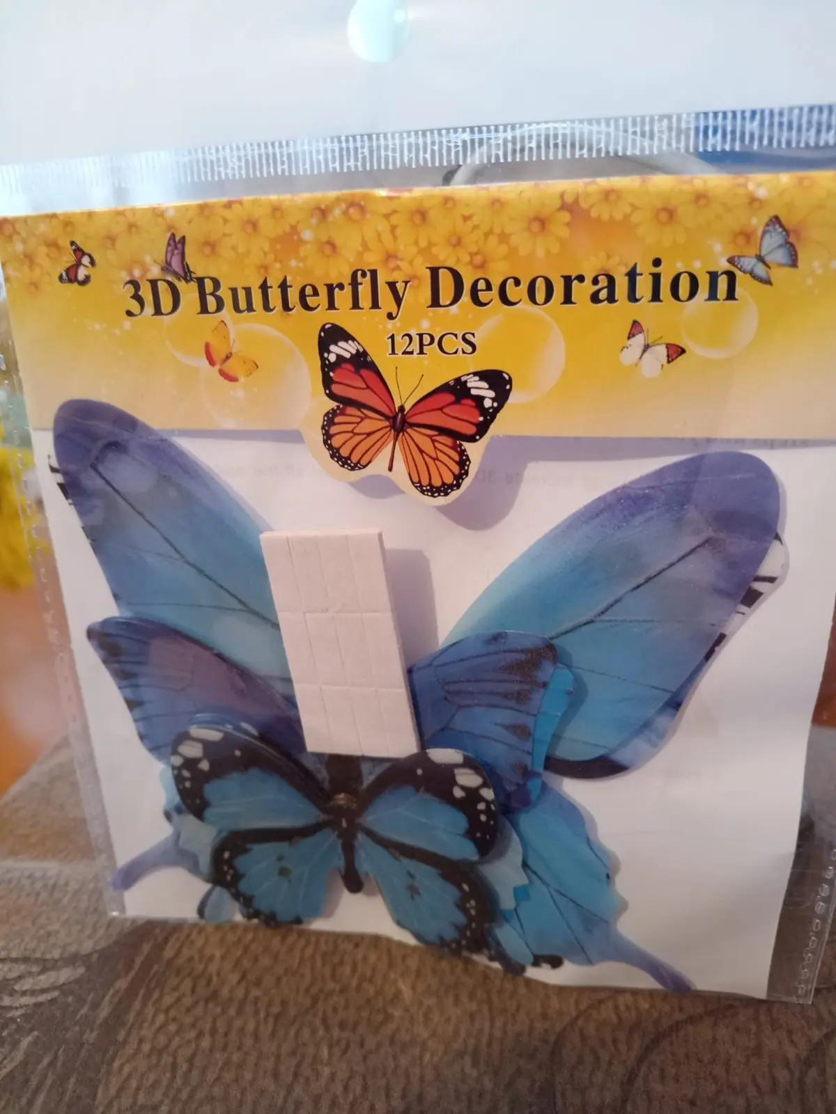 Luminous 3D Butterfly Wall Sticker photo review