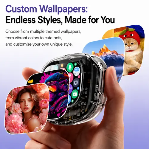 Wireless Bluetooth Headphones,144 Language Real Time Translation Earphones for Business,with Smart Touch Screen HiFi TWS Headset - Image 3
