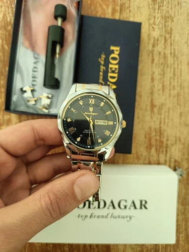 POEDAGAR Luxury Man Wristwatch photo review