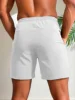 Men's Shorts Three-Piece Set, Sports, Fitness, Swimming, Zipper Pockets, Quick-Drying, Casual, Breathable, Drawstring Shorts, Suitable for Summer Outdoor Sports, Fitness Training, Home Leisure, Beach Vacation 6