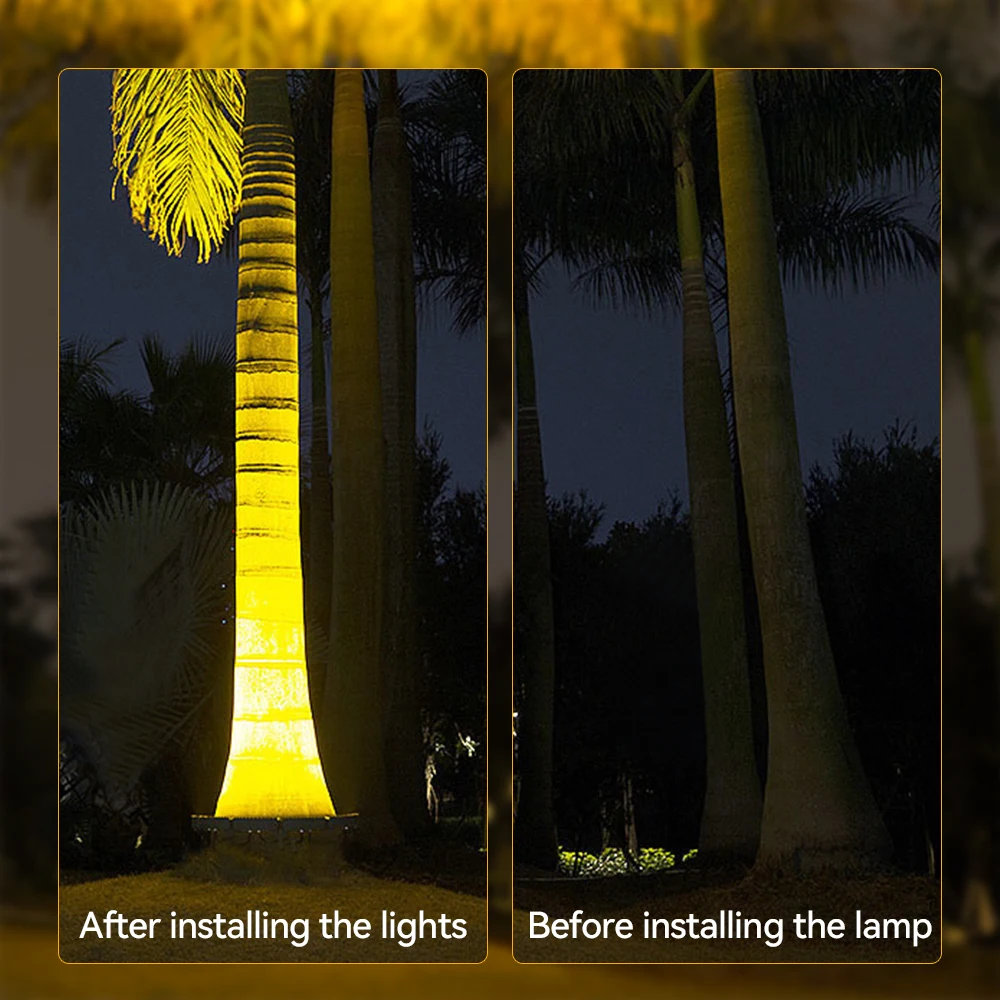 Garden Lighting Outdoor LED Floodlight Tree Hugging Lamp LED Outdoor Night Landscape Engineering Decorative RGB