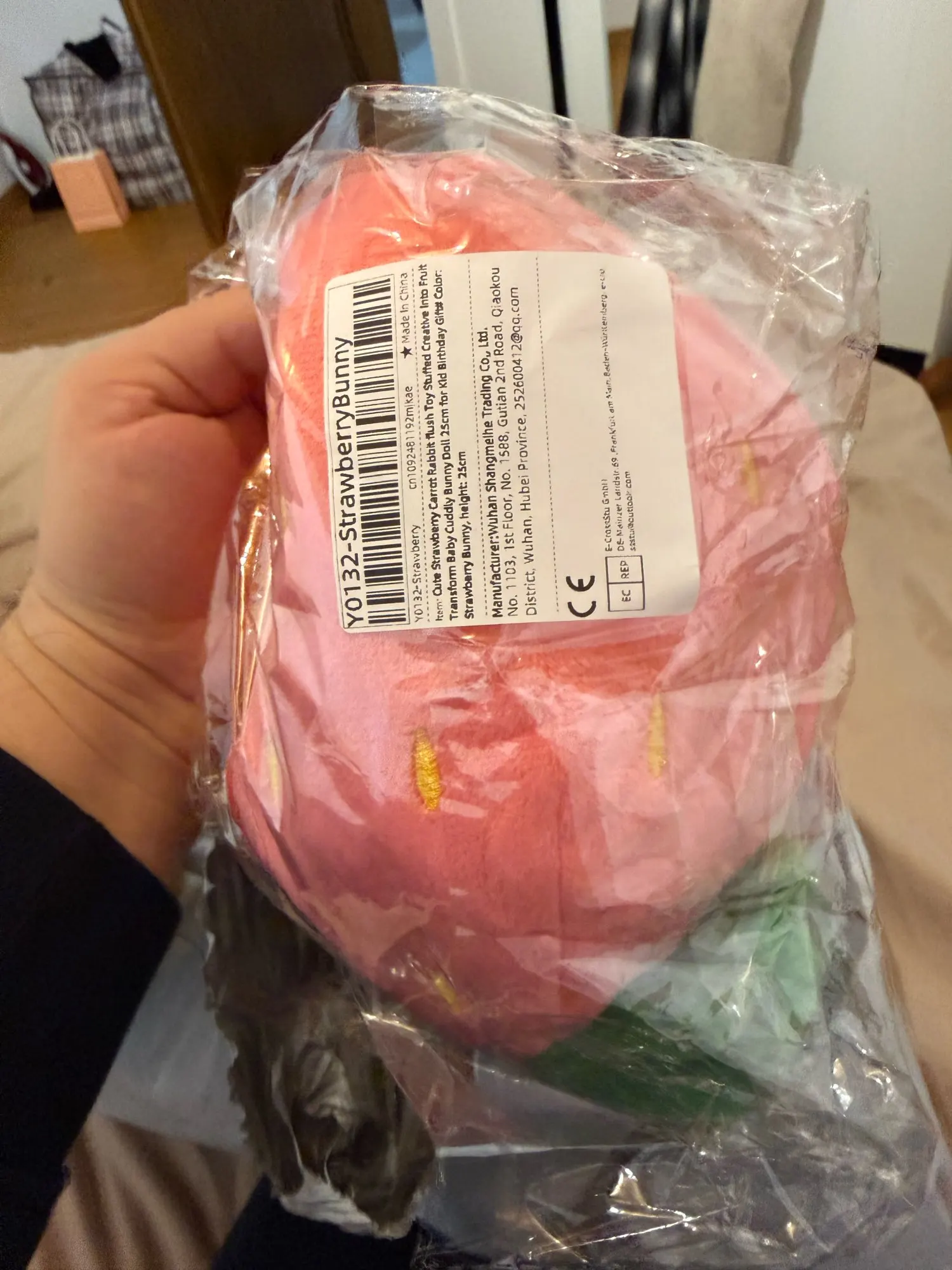 Berry Buns, Transforming Strawberry & Carrot Bunny Plush