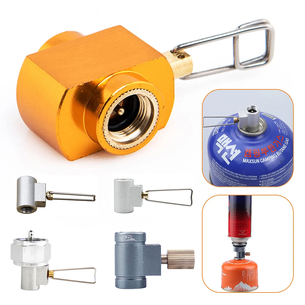 PicnicOutdoorCampingGasRefillAdapterButaneGasTankConverter