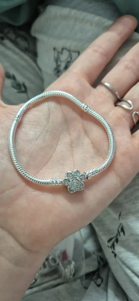 Pulsera de cadena de serpiente de arte chapada en plata 925 para mujer, pulsera con cierre infinito de mariposa y nudo infinito, joyería de lujo photo review