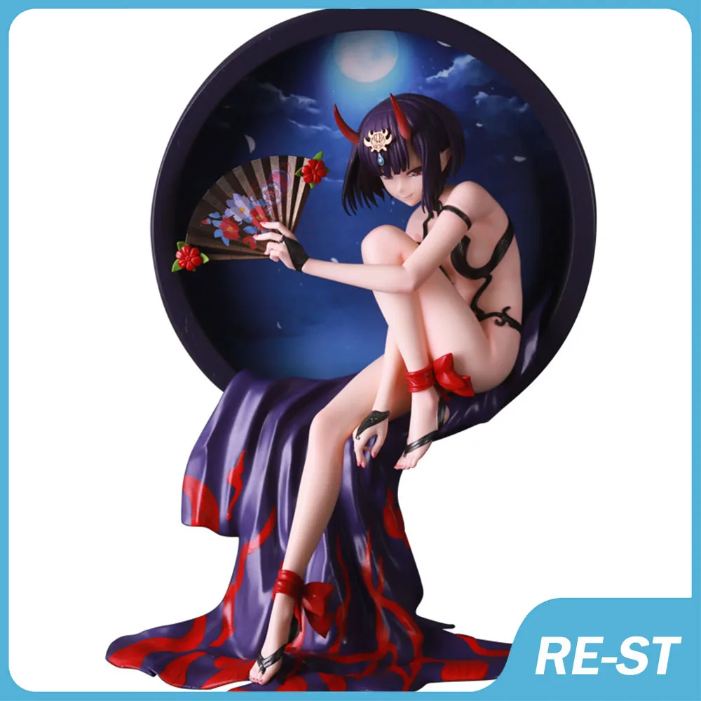 

23cm Japanese Girl Fate Grand Order Anime Figure Shuten Douji Pvc Action Figureine Home Office Deskt Decoration Model Toy Statue