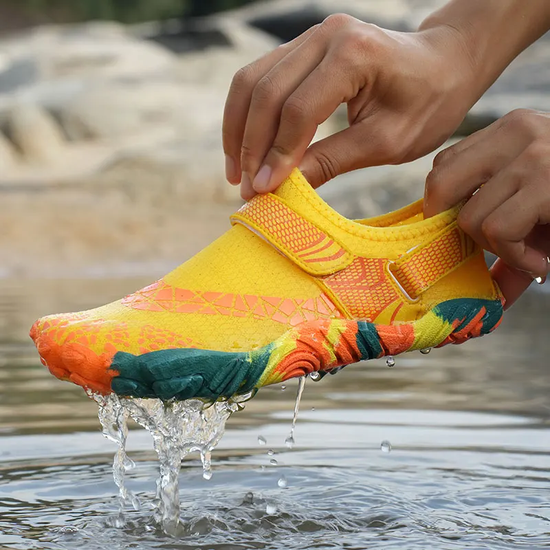 Description Picture 3 of itemMen Beach Barefoot Aqua Sneakers, Women Water Shoes, Gym Sports Surfing Diving Swimming Snorkeling Yoga Shoes,2025 New