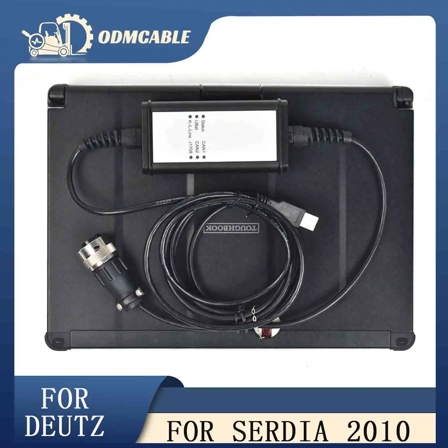 

CFC2 laptop with For SerDia 2010 diagnostic and programming tool For Deutz controllers DECOM Diagnostic kit Scanner