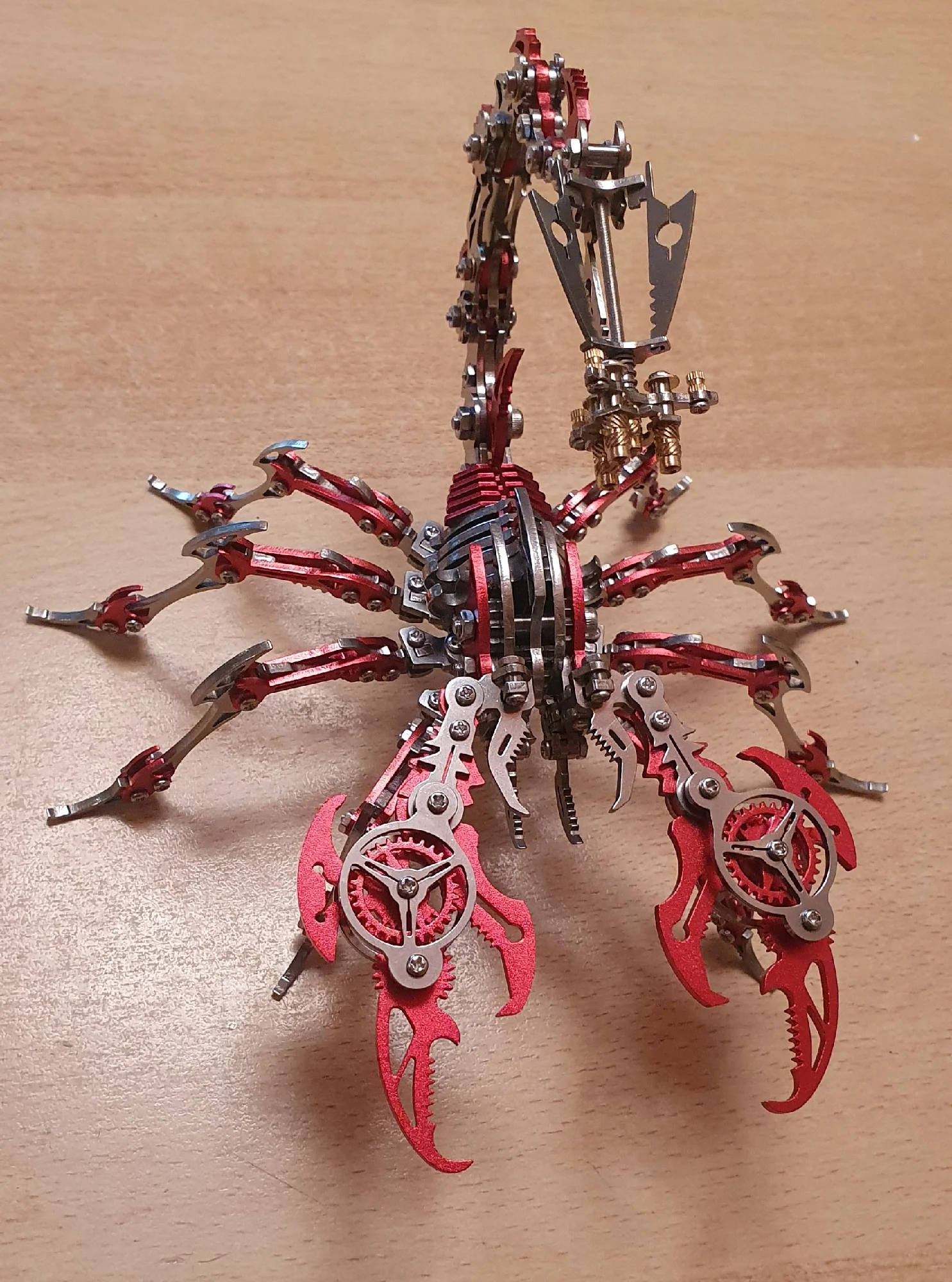 3D Scorpions Metal Puzzle Steampunk Mechanical Insect Model Kit