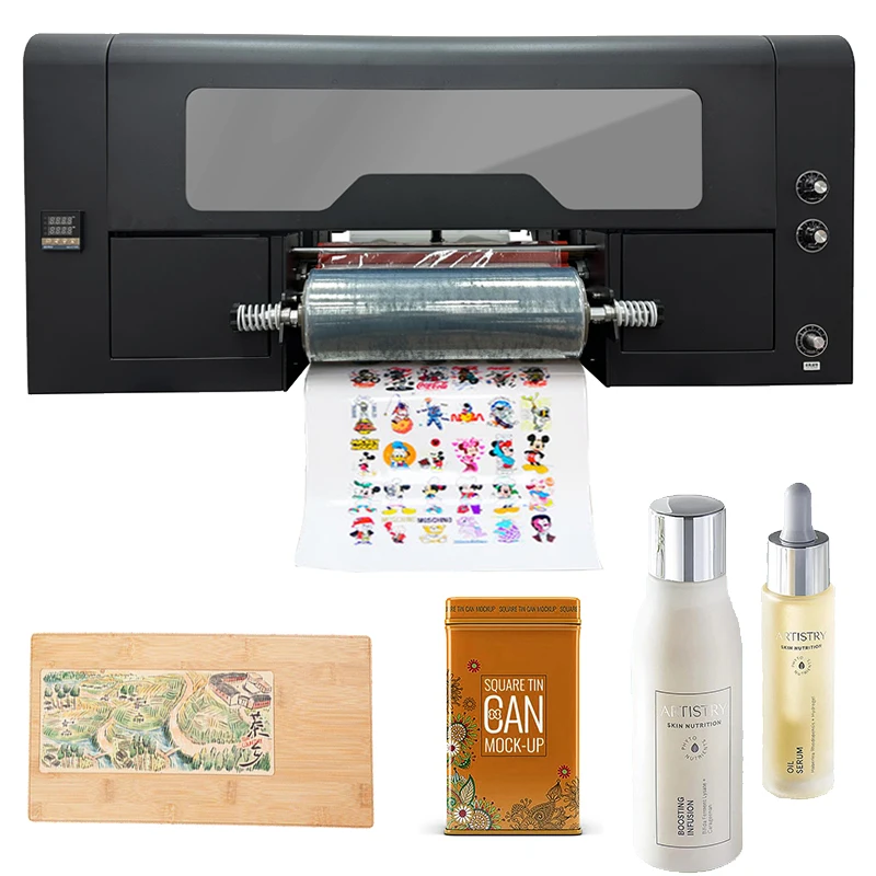

A B Film cold transfer label sticker roll UV DTF Printer printing machine price