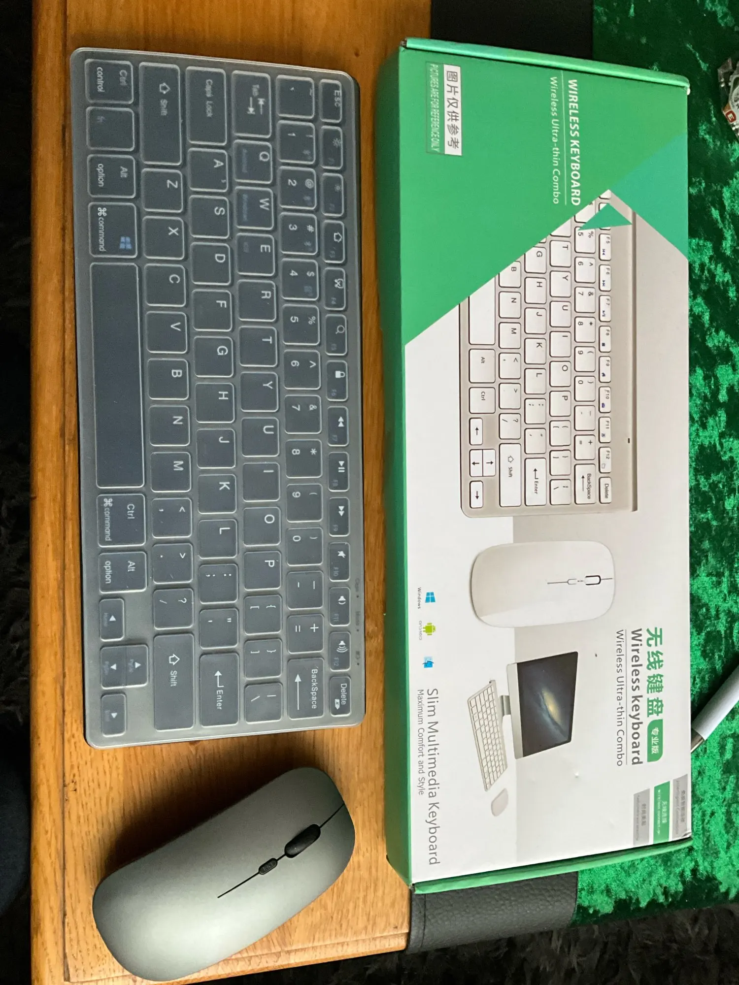 GOOJODOQ KM01 Wireless Bluetooth & 2.4G Keyboard photo review