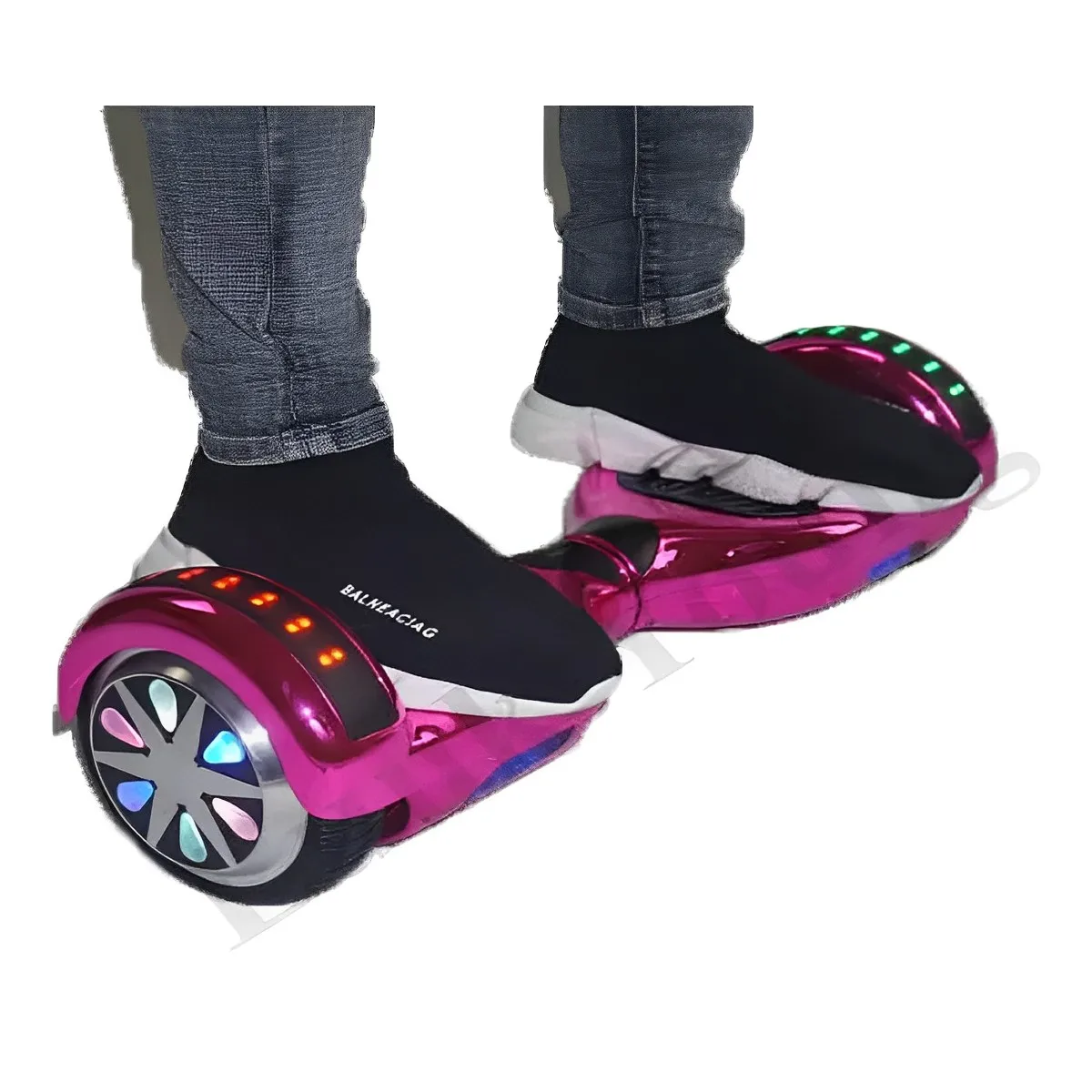Hoverboard pour enfants, 6.5 pouces, 400W, 2 roues, scooter électrique  auto-équilibrant, Bluetooth, musique, lumières colorées, cool - AliExpress