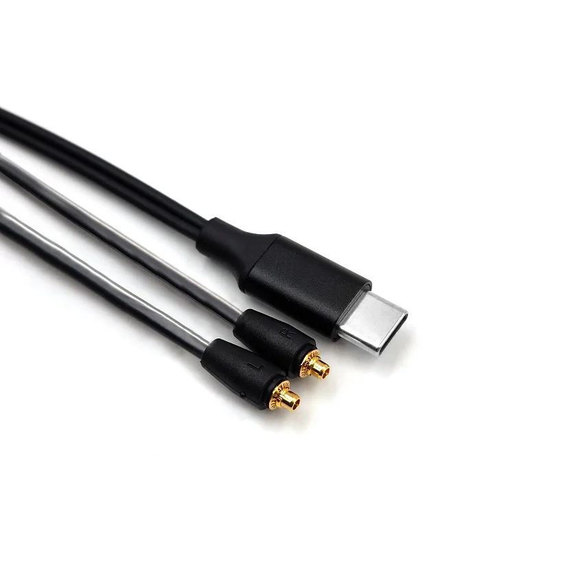 USBC TYPEC Audio Cable with Mic For Sennheiser IE 900 IE 300 IE