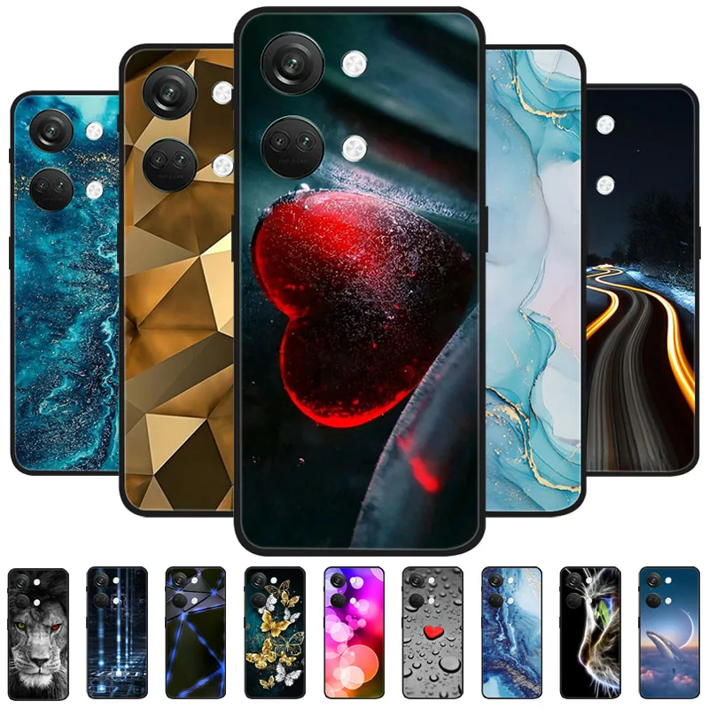 Marble Design Silicone Soft Protective Phone Case - Stylish and Durable Cover