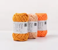 4MM Polyester Knitting Ball 40yards Chunky Hand Knitting yarn for Bag & Rug, Crafts Accessories Polyester Tube yarn 1
