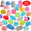 50PcsMini Squishy Toy Cute Mochi Animal Squeeze Antistress Toys For Children Adults Kawaii Slow Rising Stress Relief Toys Gifts 1
