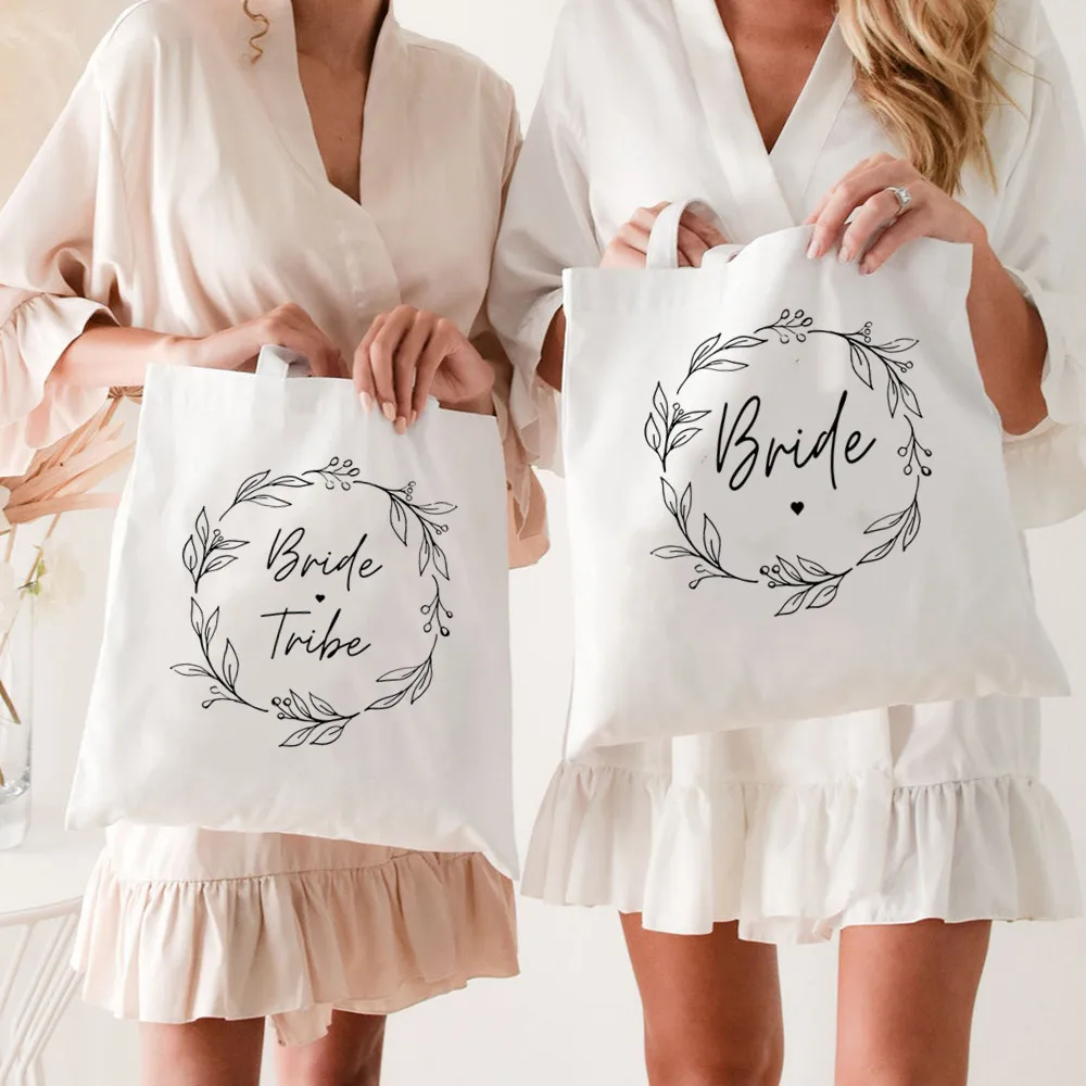 

Bridesmaid Gift Bags Bridal Shower Gift Bachelorette Party Hand Bags Wedding Decoration Team Bride To Be Shoulder Bag Tote Bag