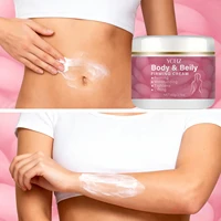 Crème raffermissante pour l'abdomen |     Riche en collagène et en acide hyaluronique, hydratant et nourrissant, utilisé pour raffermir et lisser la peau beige clair, crème raffermissante beige clair pour le corps 2,11 oz/60 g. 5