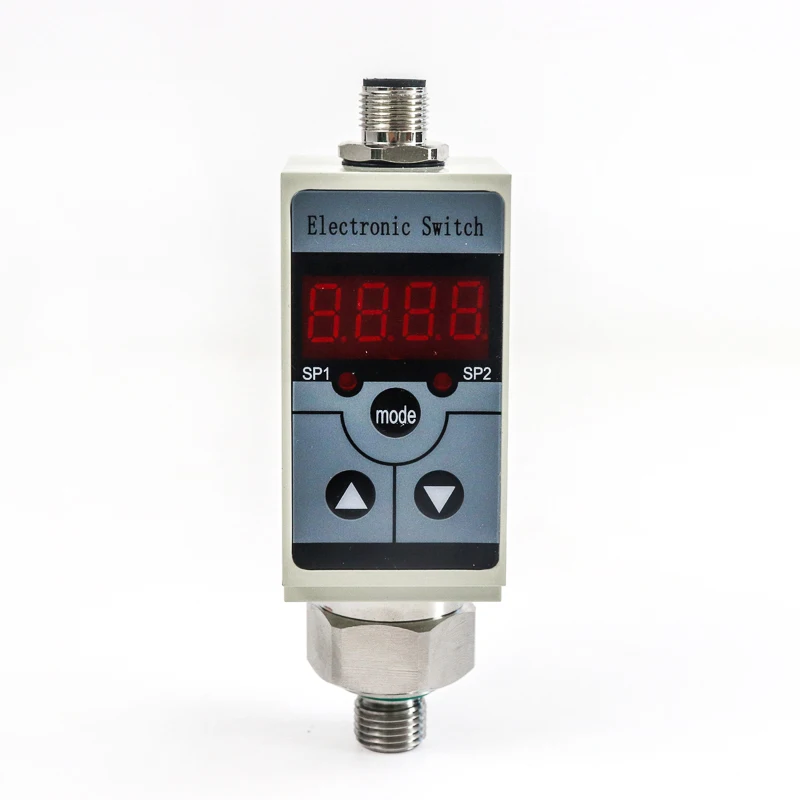 PNP NPN Sensor Pressure Controller Digital Display Stainless Steel Two-way Relay