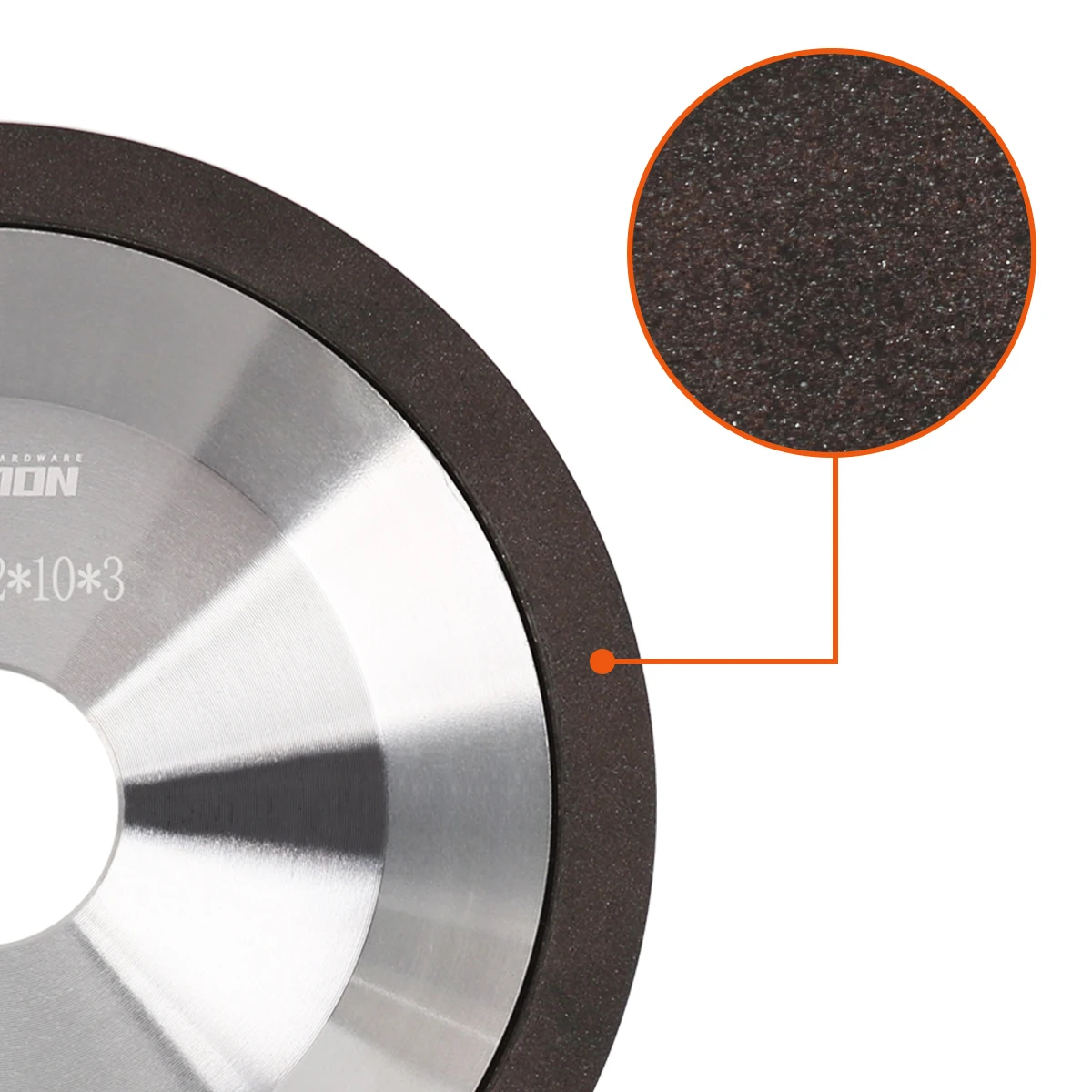 Diamond Grinding Wheel Cup Circle Grinder Tool Carbide Cutter Sharpener for Tungsten Steel Milling Cutter Grinder Accessory 1 Pc