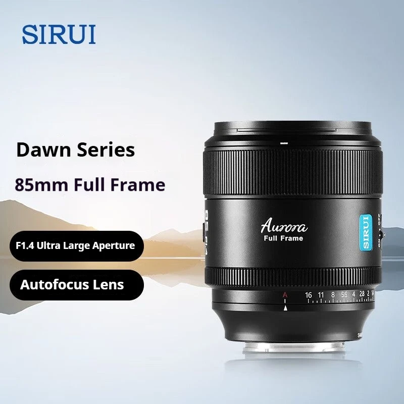 시루이 AF 85mm F1.4 오로라 시리즈 풀프레임 렌즈 ( E A6700 A7C2 A7CR, 니콘 Z50 ZFC, 후지필름 X 루믹스, 라이카 L 마운트용)