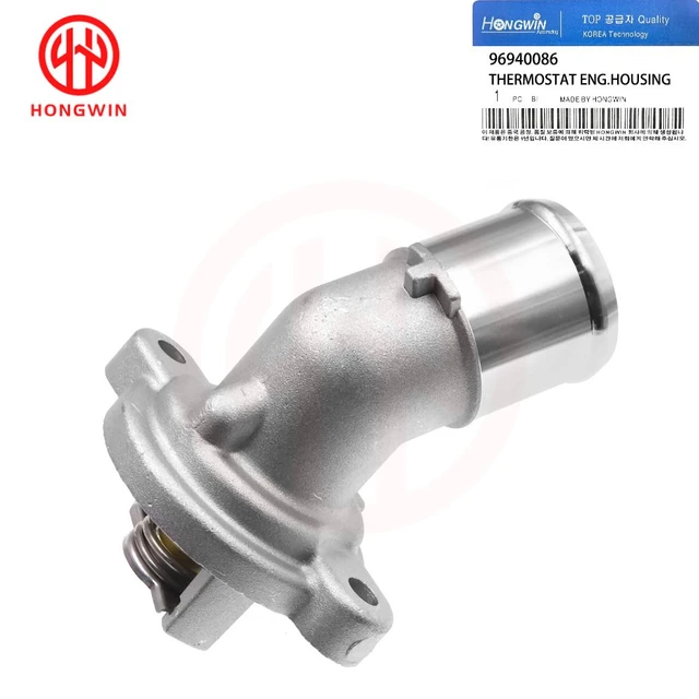 96940086 / 25193412 Chevrolet/GM Aluminum AliExpress Housing Engine Thermostat Coolant - R4 New Water Parts 1.5 Outlet Ravon Cobalt For Auto