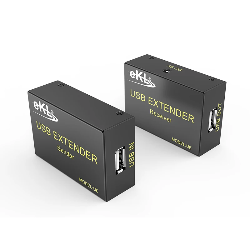 eKL-UE USB extender over ethernet 60m USB 1.1 extender with power supply 6