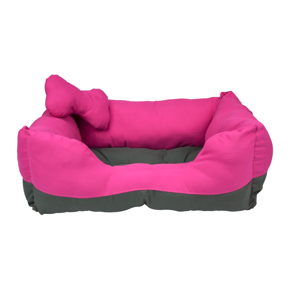 Fancy Pets Cama rectangular bicolor para perro