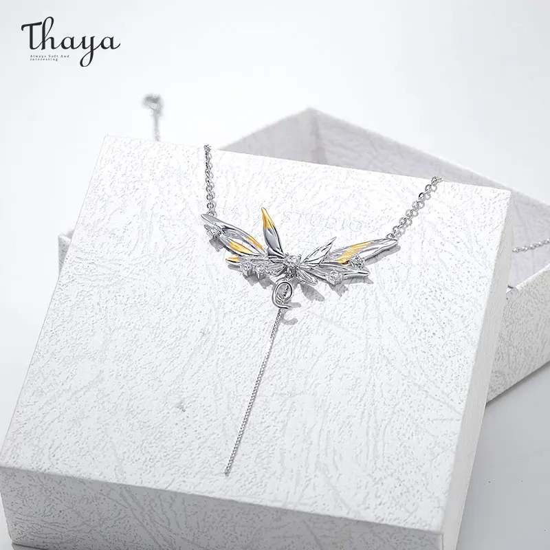 Butterfly Wing Tassel Necklace 7 Butterfly Wing Tassel Necklace