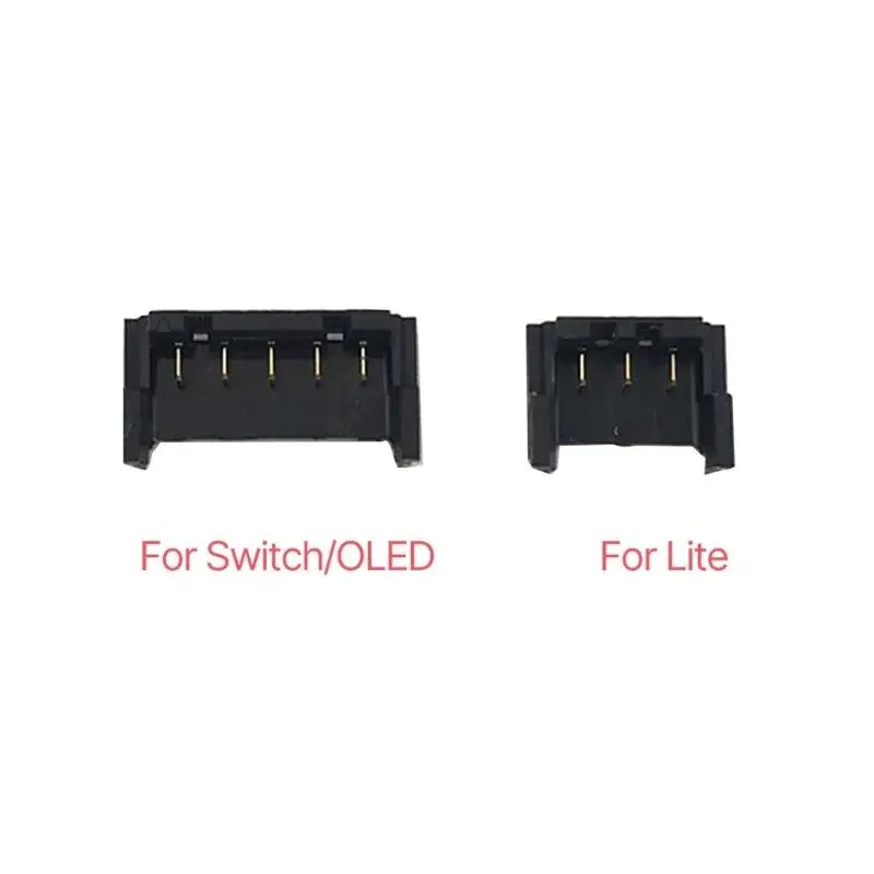 

1-5PCS Motherboard Socket Sliding Rail Battery Connector Port for Switch Oled NS Lite Battery Female FPC Connector clip Socket