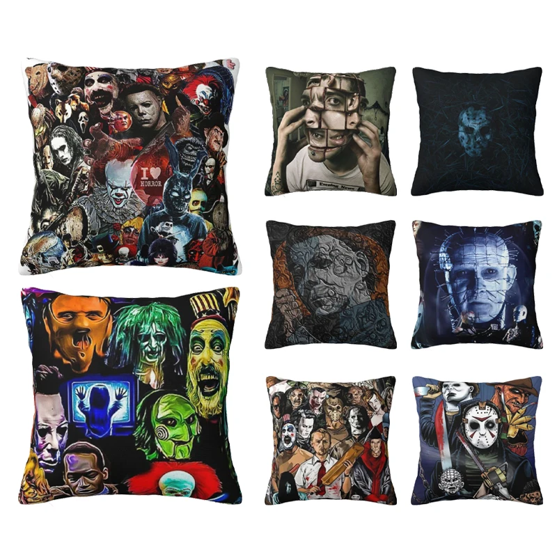 

Horror Film Baddies Legends Alien Ripley Space Horror Movie Pillowcase Printed Cushion Cover Sofa Waist Pillow Pillow Cover