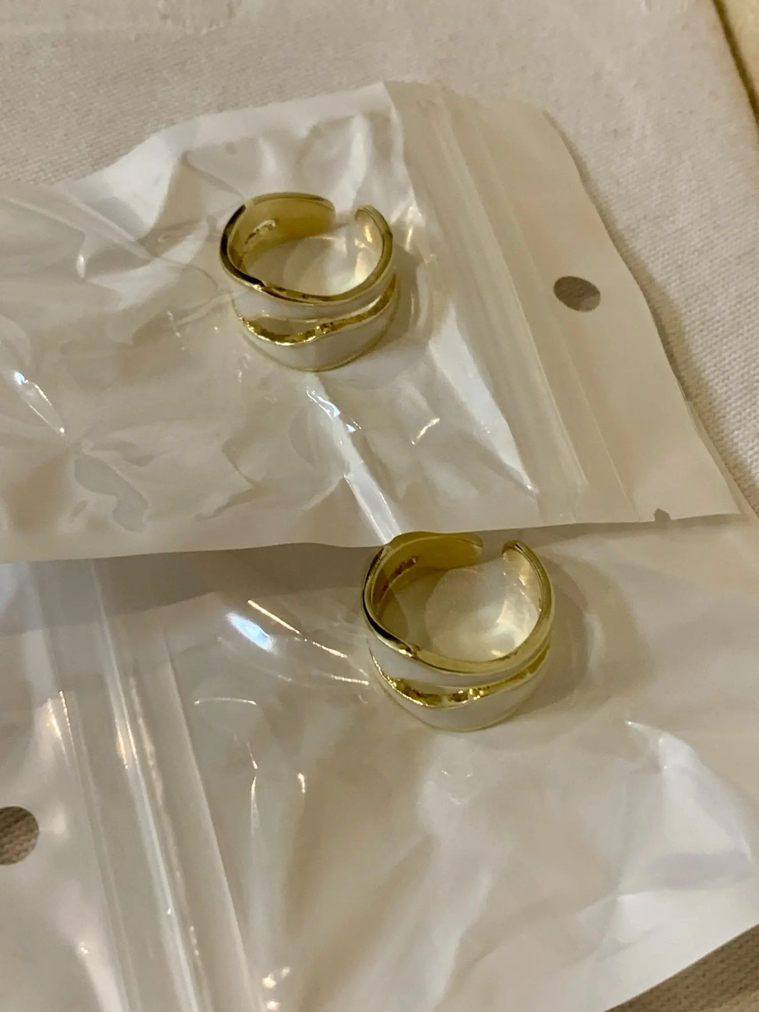 Adjustable Colorful Drip Glaze Ring photo review