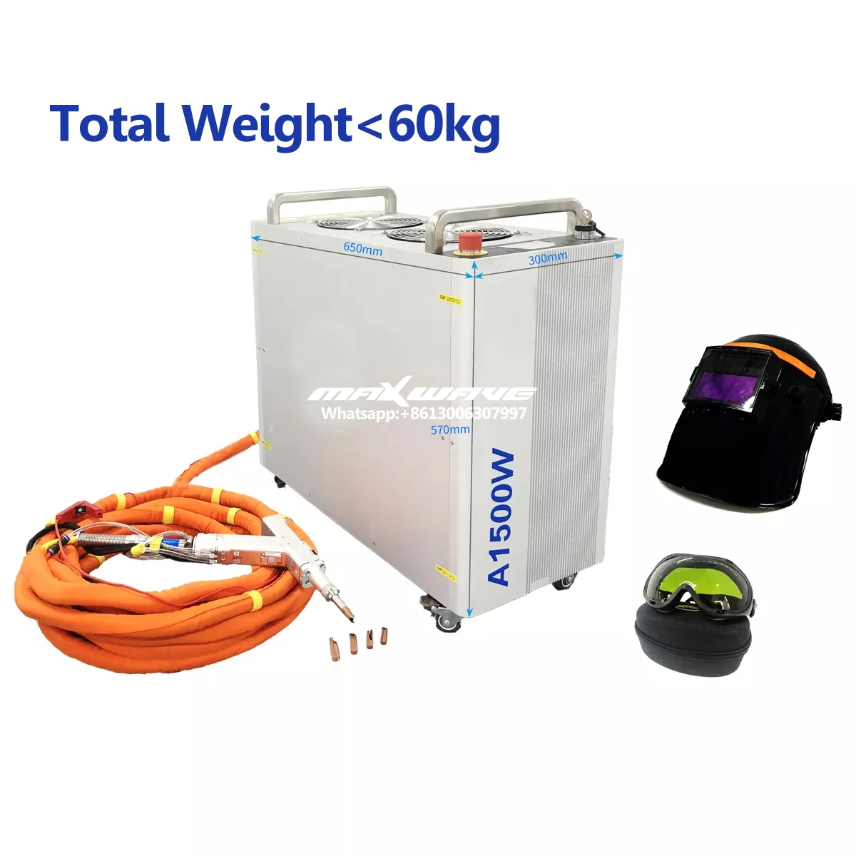 Máquina de soldadura láser de mano Yag, soldadora láser para lámina de metal