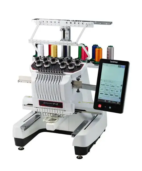 Mega for BroTher PR1050X 10-Needle Home Embroidery Machine