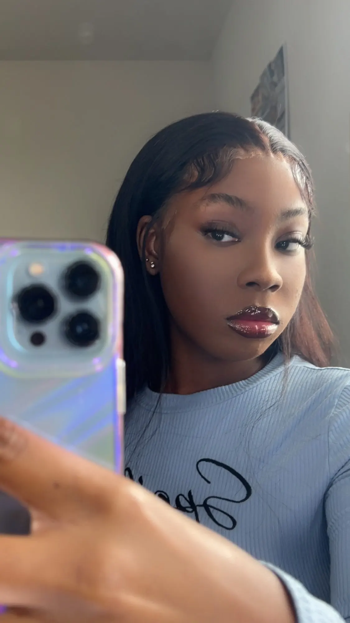 Brazilian Straight HD Lace Wig – 220 Density – One Size photo review