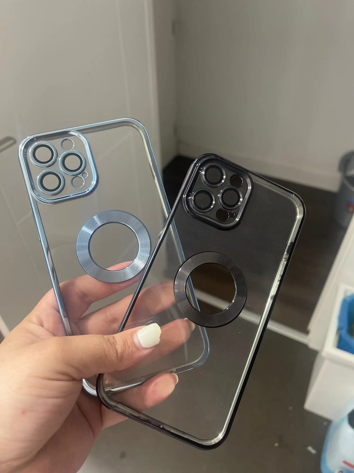 Luxury Transparent All-Around Protector Cover Case for iPhones photo review