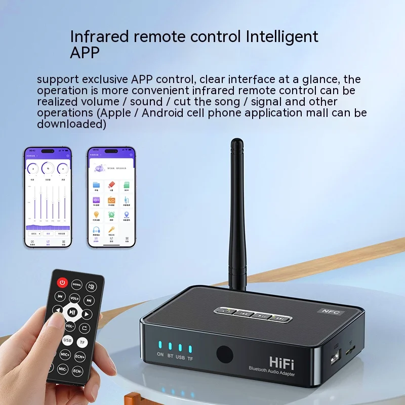 

Новый bluetooth-приемник M3 5,1, аудиоадаптер для старых динамиков, громкий усилитель, Выделенный микрофон 6,5, k-трек