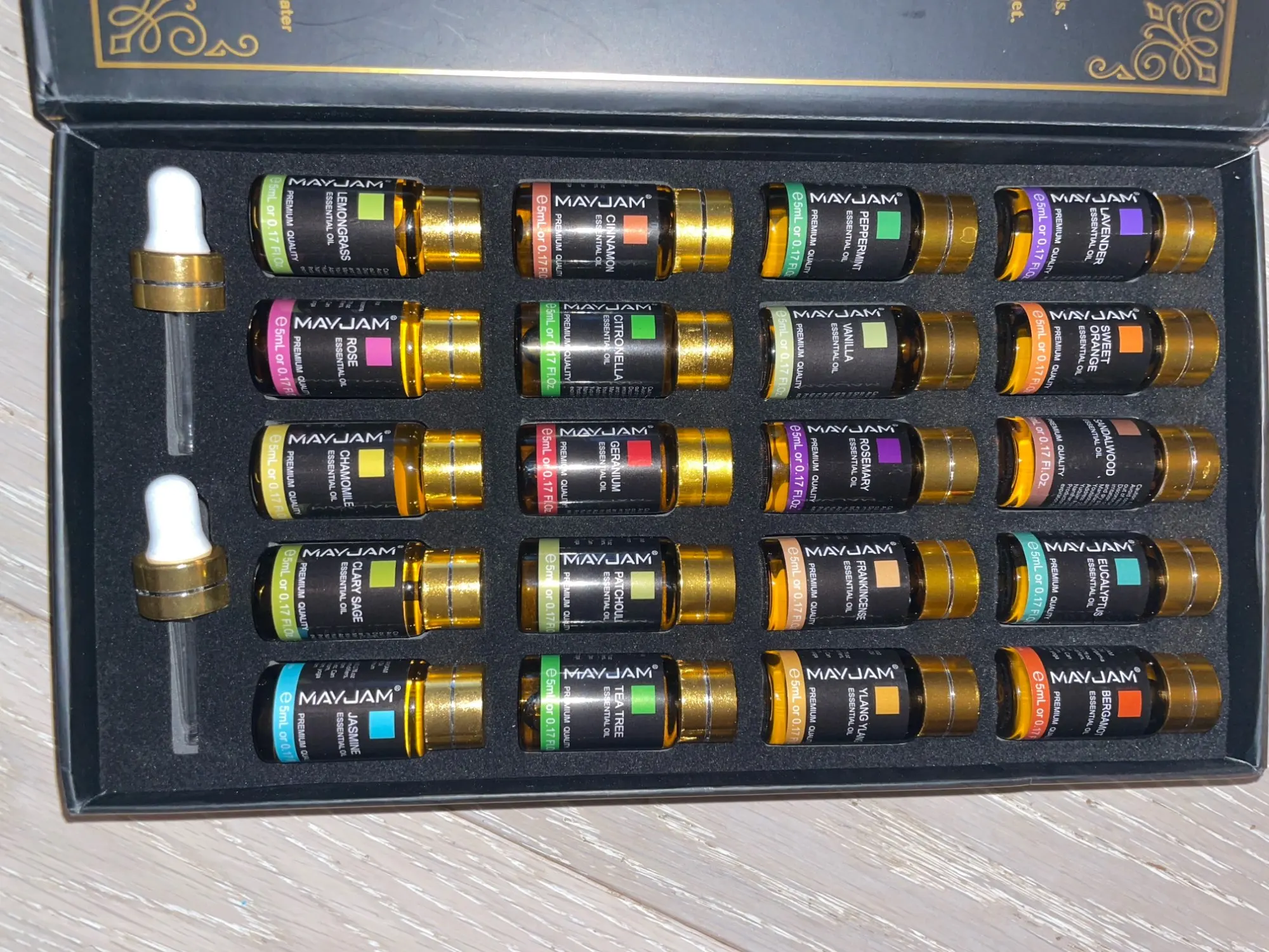Coffret MAYJAM 20 huiles essentielles 5ml