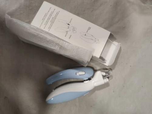 Cortauñas profesional para mascotas con luz Led, tijeras de aseo con garra para mascotas, para perros, gatos, animales pequeños, cortauñas para patas, suministro para mascotas photo review