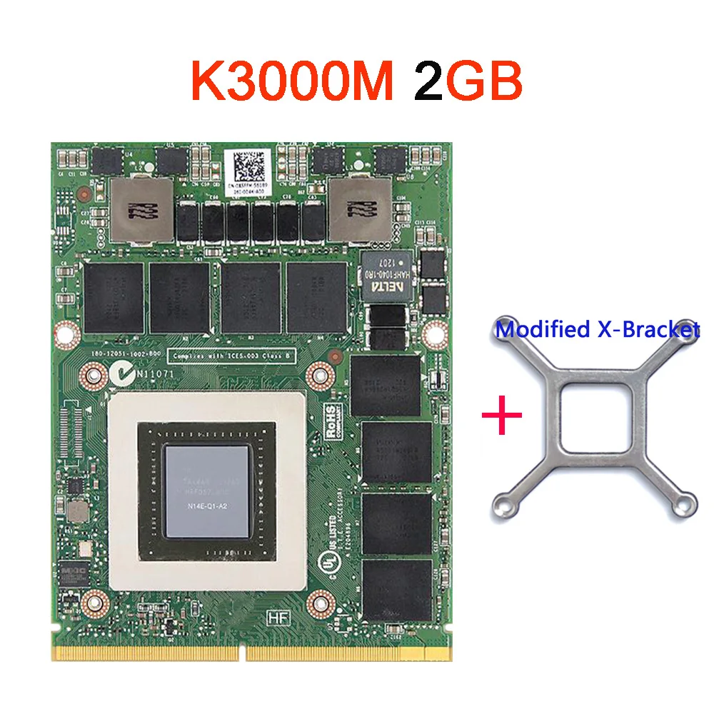 Quadro K3000M　動作品 Amazon.com: Nvidia Quadro K3000M 2GB GDDR5 MXM 3.0 Mobile