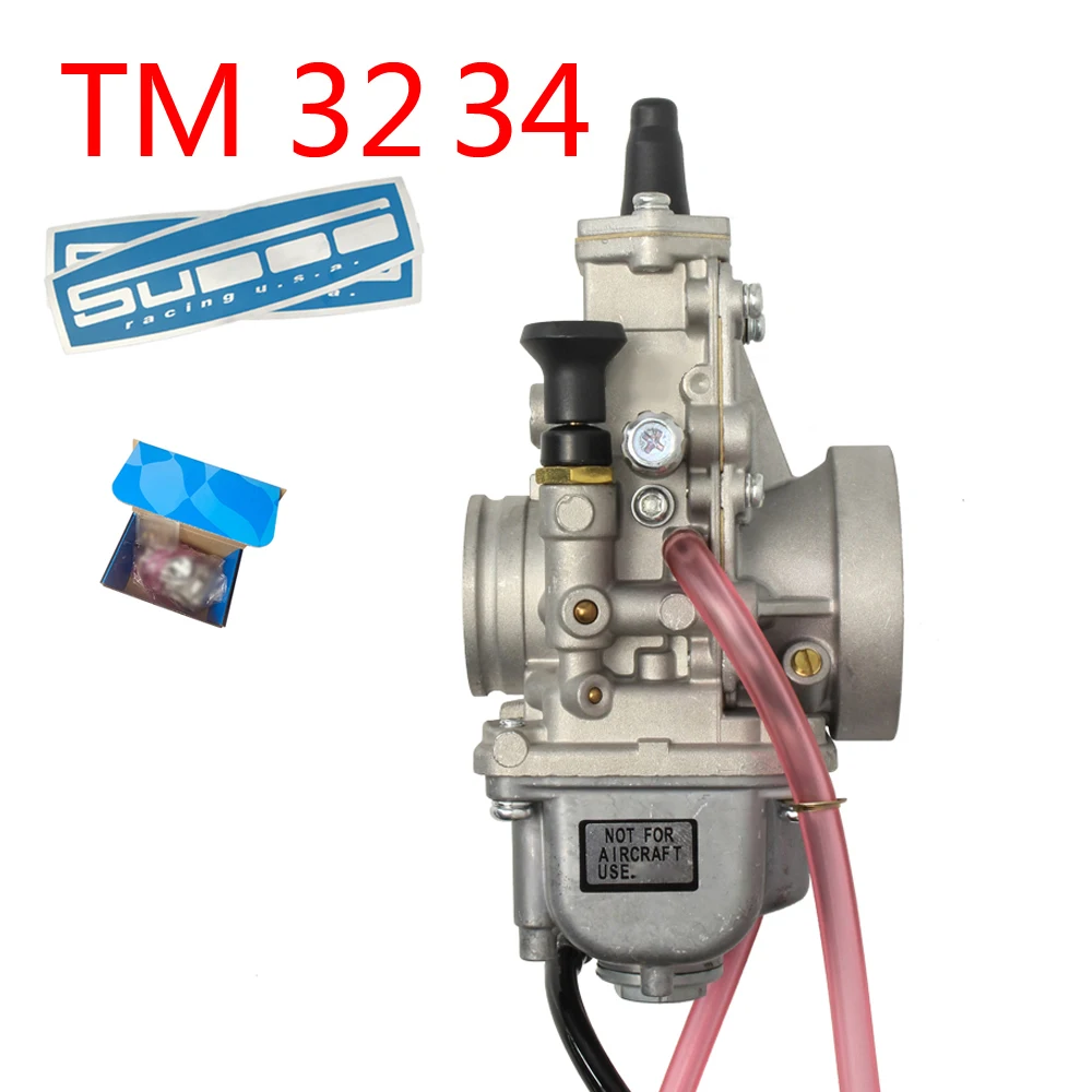 Фото Карбюратор для двигателя TM TMX 50-650cc, 2/4 хода, с плоской скользящей посадкой, tm24 tm28 tm30 tm32 tm34 tm38 №5
