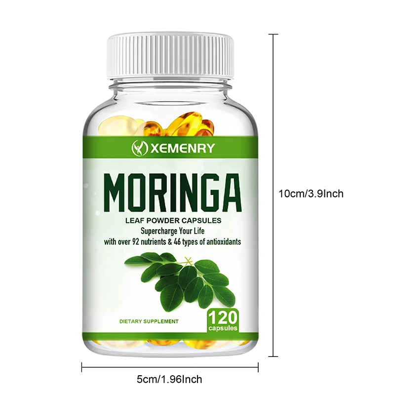 Organic Moringa Supplement for Immune Energy and Metabolism