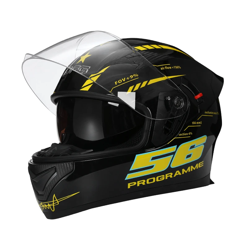 Dfg Dot Fmvss No.218 Certified Full Face Motorcycle Helmet Helmets