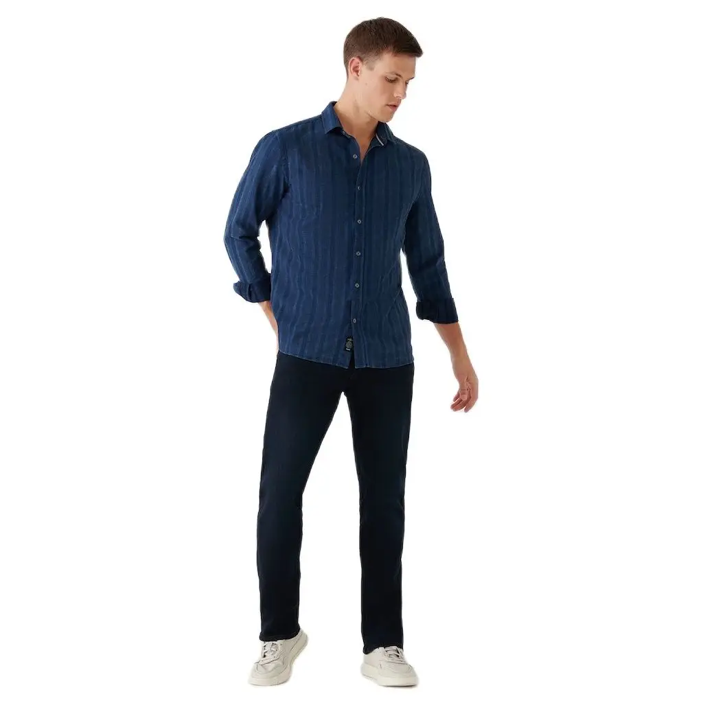 MAVI Hunter Jeans, Normal Waist, Relaxed Fit, Straight Leg New Season Quality Denim Men Trausers, Casual Men Jeans