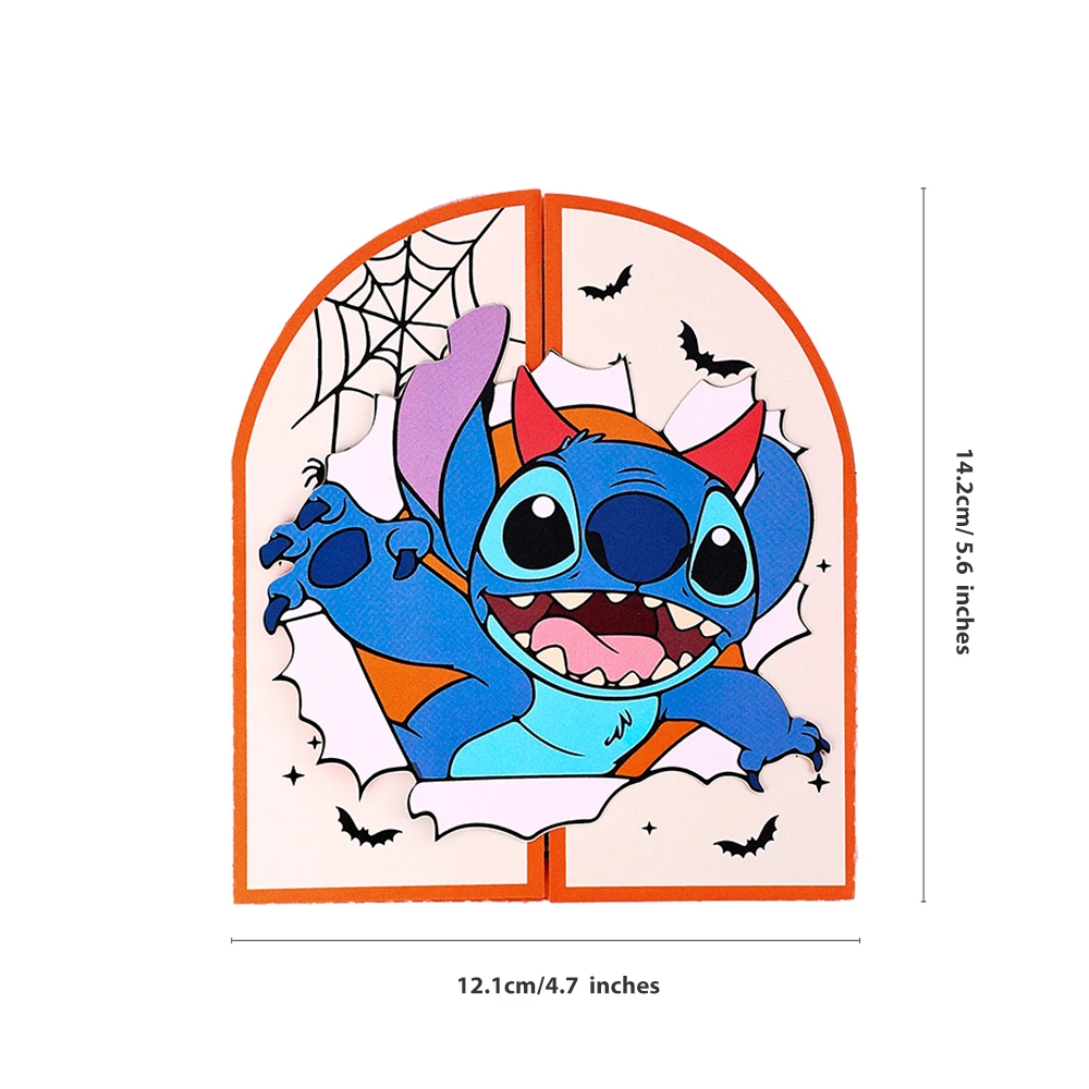 Carte Pop-up 3D Halloween | Carte Avec Enveloppe Et Note | Déco De Fête Ou Carte De Vœux