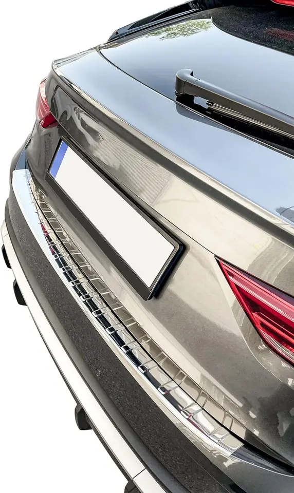 Chromemaster Protezione Paraurti Posteriore Per Audi Q3 (2018+) – Acciaio Inox Spazzolato Grafite