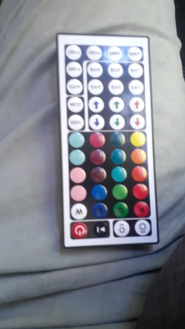 Bluetooth 5V USB RGB LED Strip Light APP Controller photo review